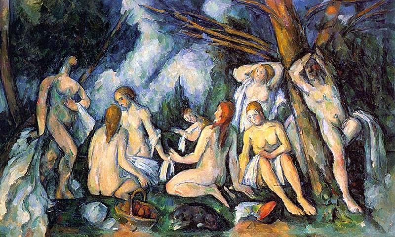 Paul Cezanne The Large Bathers China oil painting art